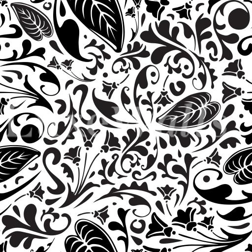 Black White Pattern Wallpaper