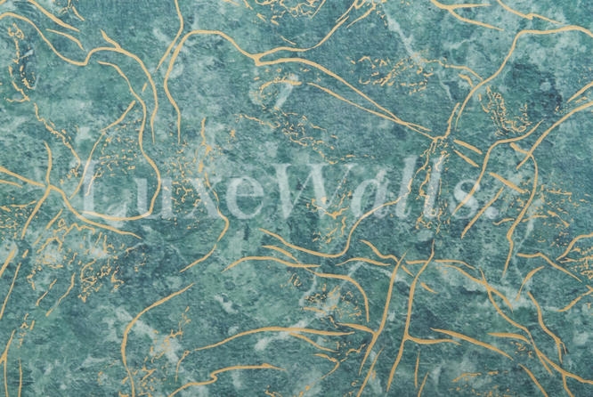 Gold Vein Marble Wallpaper - Shop Now at Luxe Walls