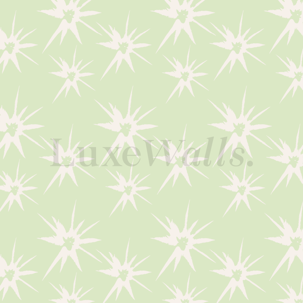 Ancestors Wallpaper - Green | Luxe Walls - Removable Wallpapers