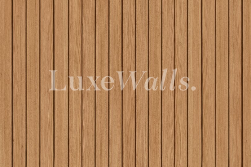 Timber Wood Paneling Wallpaper | Luxe Walls - Removable Wallpapers