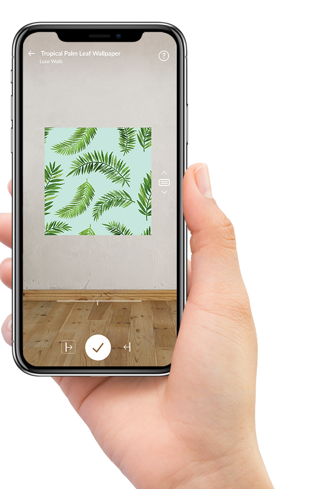 Download the Luxe Walls AR App - Wallpaper reimagined. | Luxe Walls -  Removable Wallpapers